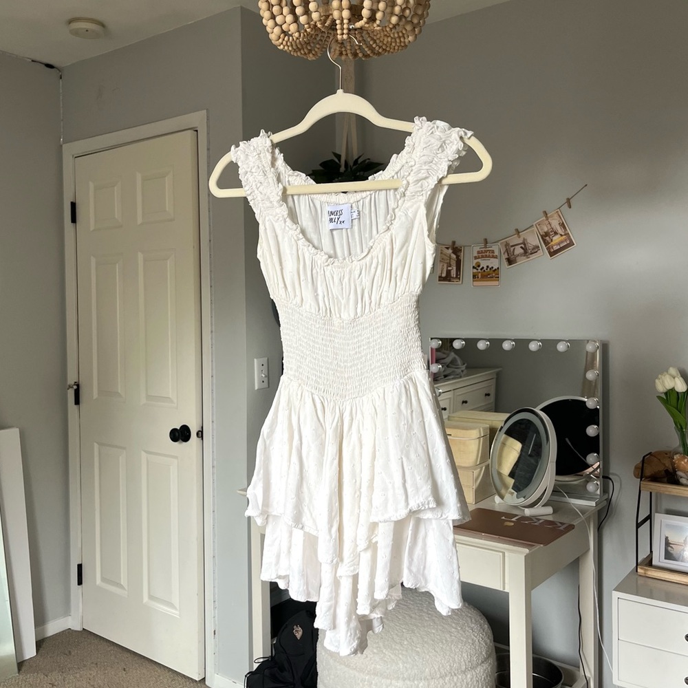 Princess Polly White Mini Romper